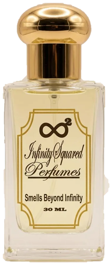 Infinity Squared perfume bottle